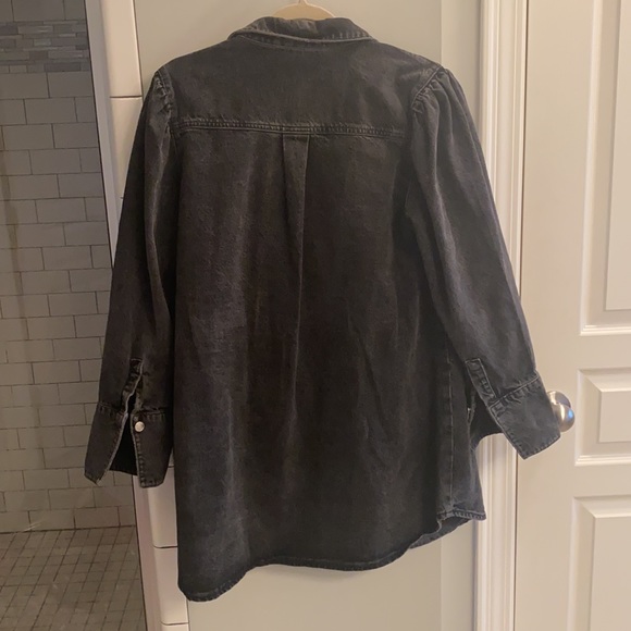 Versatile denim dress / jacket / shacket - Picture 4 of 5